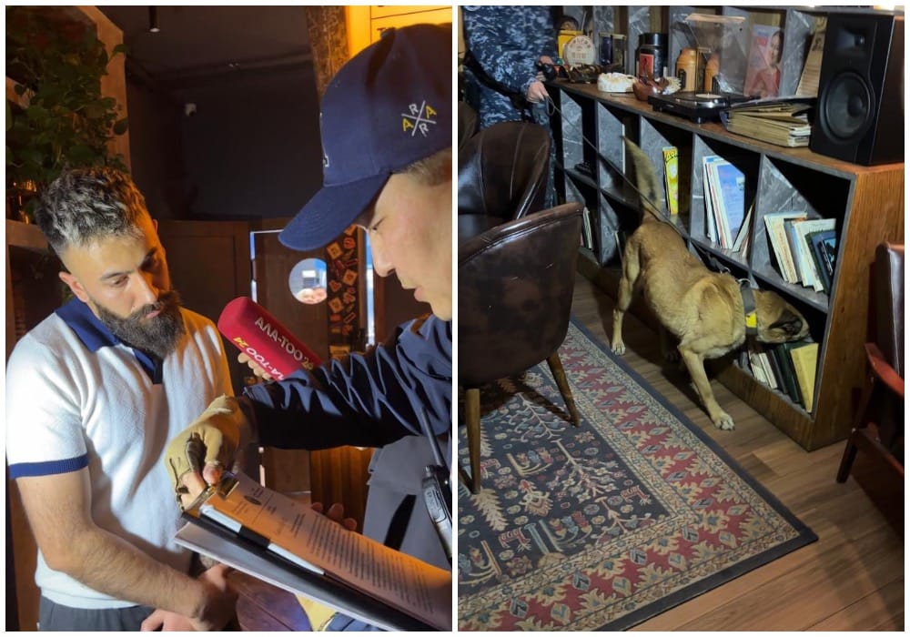 Бишкекте түнкү клубдарда баңгизатка каршы рейддер өткөрүлдү