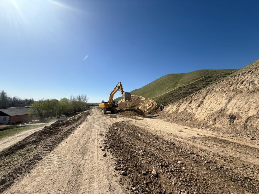 Сузакта 7,2 чакырымдан ашык автожол асфальтталат