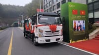 Кытайлык компания Бишкек шаарына таштанды ташуучу эки унаа тапшырды изображение публикации