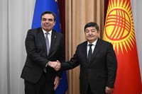 Акылбек Жапаров Еврокомиссиянын вице-президенти Маргаритис Скинас менен жолукту изображение публикации