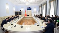 Кыргыз өкмөтү Орусиянын делегациясын кабыл алды изображение публикации