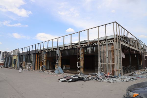 Бишкектеги «Батуми» кафесинин буздуруусун УКМК текшерет