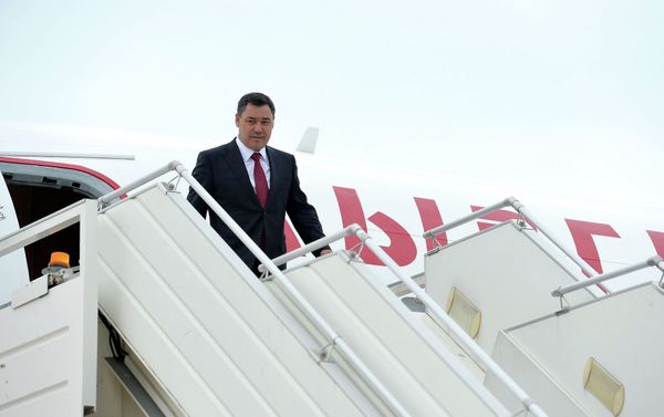 Садыр Жапаров Кытайга кетти – делегациянын курамы