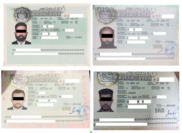 Кыргызстан аркылуу Европага жасалма виза менен кетирүүчү мыйзамсыз каналы аныкталды