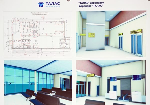 Таластын аэропортун модернизациялоосу 2023-жылдын аягына чейин бүтөт