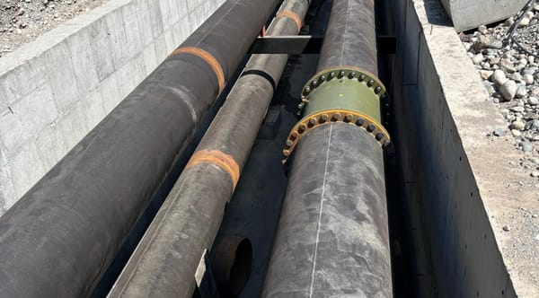 Аксыда 288 млн сомго насостук станциянын суу түтүктөрү жаңыланууда