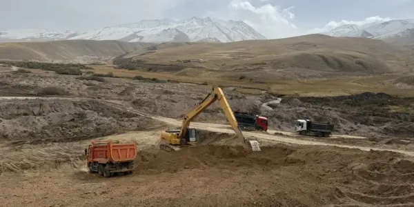 Үч-Коргон суу сактагычы ишке кирет