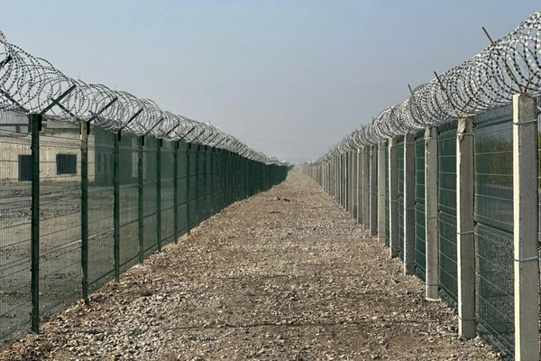 Кыргыз-тажик чек арасында 115 км 958 метр аралыкка тикенек зым тартылды