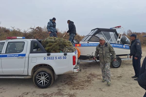 Ысык-Көлдөн 1100 метр мыйзамсыз тор чыгарылды