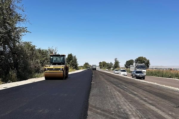 Лебединовка-ГЭС 5 жолунун бир багыттуу тилкеси асфальтталды
