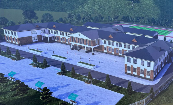 Оштун Кең-Сай конушунда 480 орундуу мектептин курулушу башталды