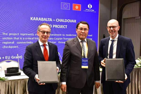 "Кара-Балта – Чалдовар" автожолун реконструкциялоо үчүн 15 млн евро грант макулдашылды
