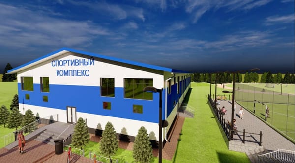 Токмокто жаштар үчүн заманбап спорт комплекси курулуп жатат