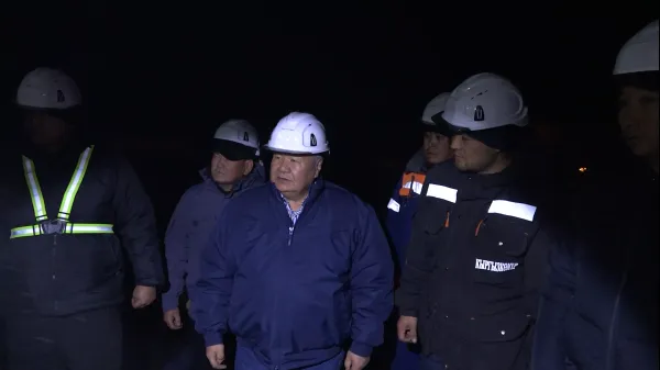Энергетика министри көмүр кендеринин ишин текшерди