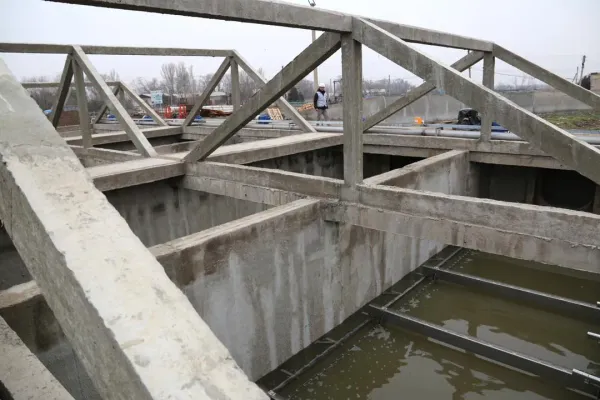 Бишкекте саркынды сууларды тазалоочу жай курулат