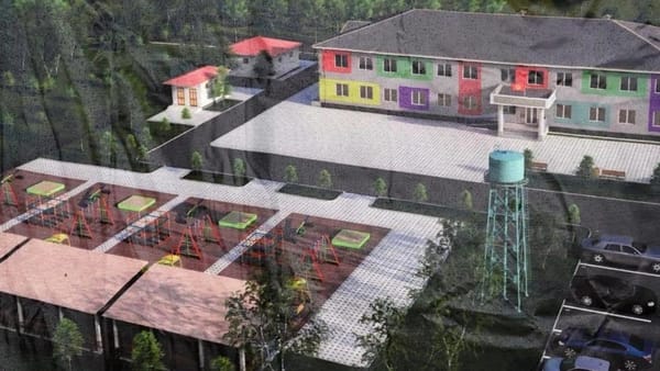 Аксыда 48 млн сомго бала бакча курулуп жатат