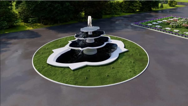 Эмен сейил багындагы фонтан реконструкцияланып жатат