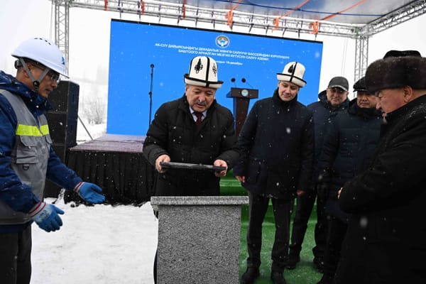 Чүйдө 4,5 млн куб метрдик жаңы декадалык бассейндин курулушу башталды