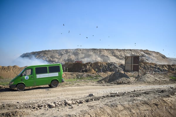 Бишкек санитардык полигонуна кирүүчү жол оңдолот