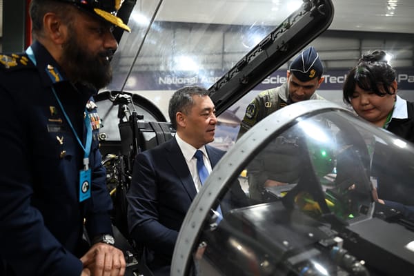 Садыр Жапаров Исламабаддагы Аэрокосмостук улуттук паркта болду