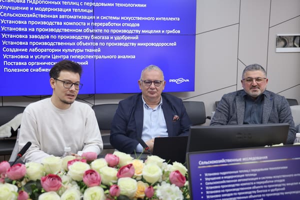 Pronova компаниясы Кыргызстанда гидропоника жана күнөскана долбоорлорун ишке ашырууну пландоодо