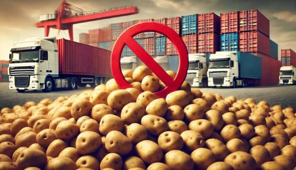 Кыргыз-казак чек арасында 44,2 тонна картошка Россияга кайтарылды