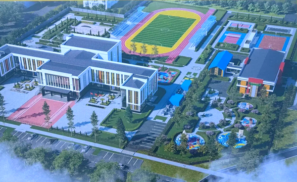 Таласта 920 орундуу "Акылман" лицейи курулуп жатат