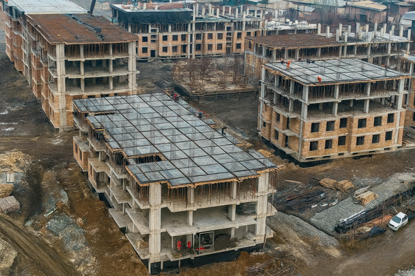 Өзгөндө 1 020 батирлүү турак жай комплекси курулуп жатат