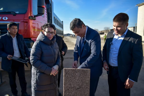 Бишкекте "Тазалык" ишканасынын жаңы өндүрүштүк базасы курула баштады