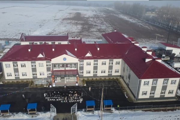 Аламүдүн районунун Бер-Булак айылында жаңы мектеп ачылды