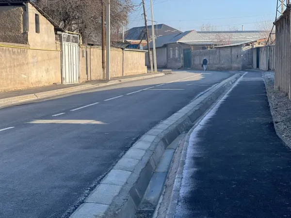 Ош шаарында 4 көчө асальтталып, пайдаланууга берилди