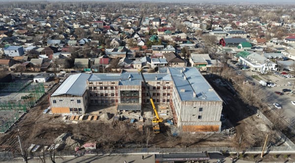 Бишкекте №23 мектептин жаңы имараты 560 окуучуга ылайыкталат