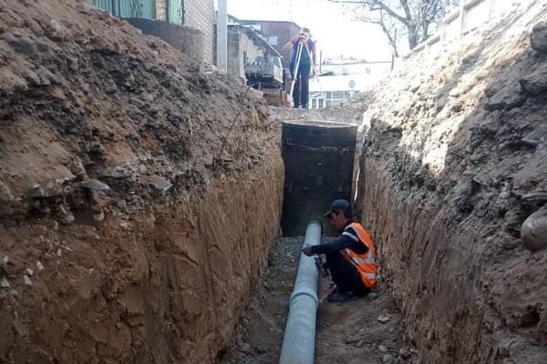 2026-жылы Бишкекте 20 км суу түтүгү жана 12 км канализация тармактары алмаштырылат
