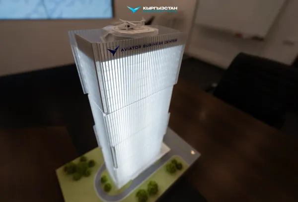 Чатырында тикучак коно турган 25 кабаттуу  бизнес-борбор курулат