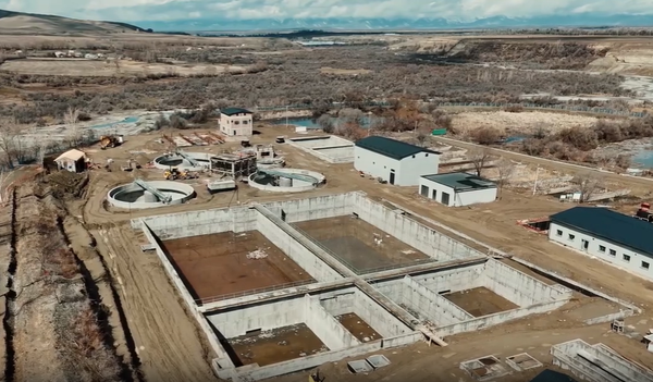 Караколдо саркынды сууларды тазалоочу жай августта ишке берилет