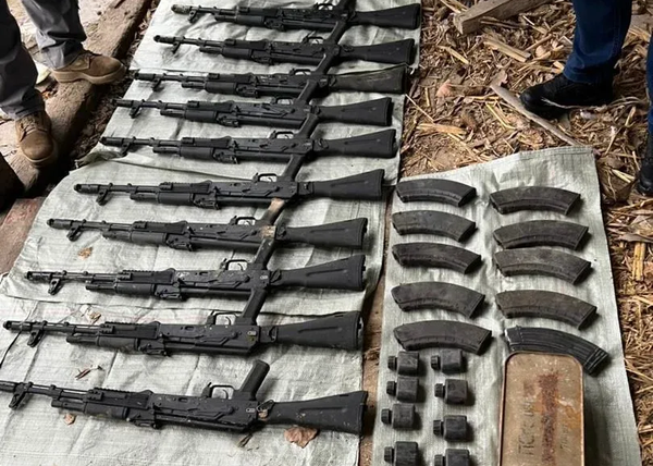 УКМК Ошто курал-жарактын жашыруун кампасын аныктады