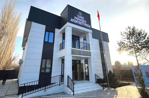 Талас районунда жаңы архитектура башкармалыгынын имараты ачылды