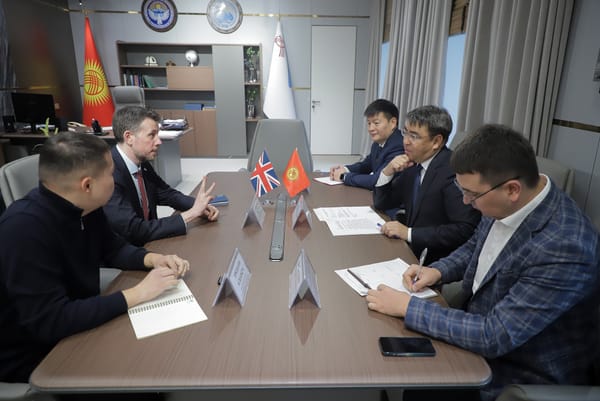 Ош мэри Улуу Британия менен жаңы инфраструктуралык долбоорду талкуулады