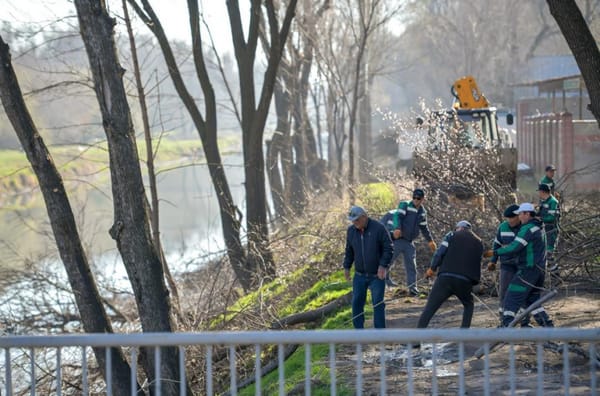 Бишкекте Чоң Чүй каналынын жээги реконструкцияланат