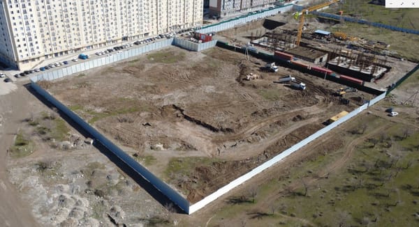 Борбор калаада 750 окуучуга ылайыкташкан жаңы мектеп курулуп жатат