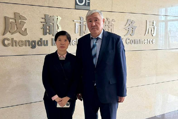 Кытайдын Чэнду шаарында Кыргызстандын Соода үйү ачылат