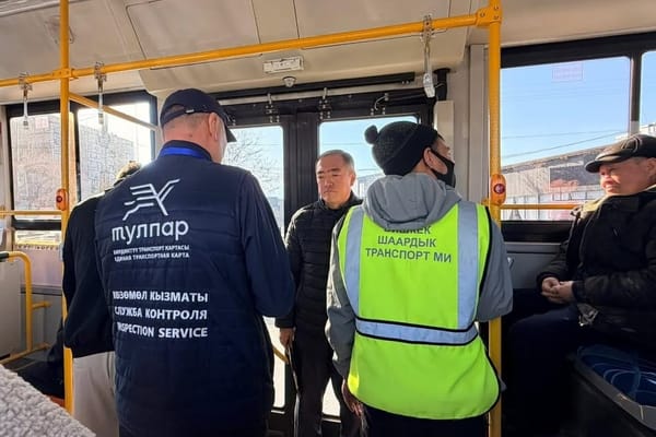 Бишкекте коомдук транспортто жол кире төлөбөгөндөр текшерилүүдө
