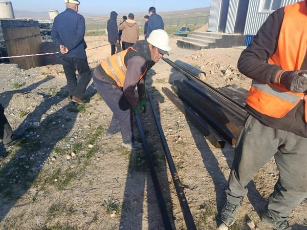 Баткенде бир катар айылдар таза суу менен камсыздалат